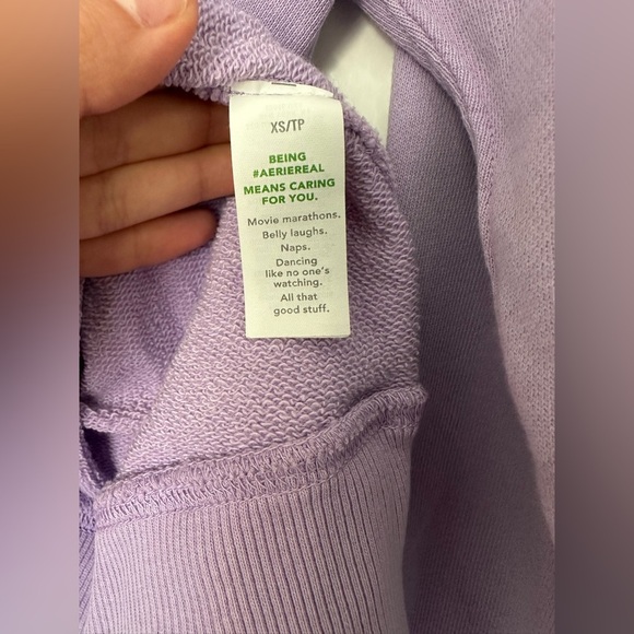 Aerie “Going off the rails” Sweatshirt Size XS/S - Picture 5 of 6